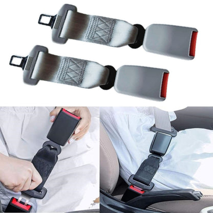 2 PCS Child And Pregnant Woman Car Seat Belt Extender, Length:26cm(Gray) by buy2fix