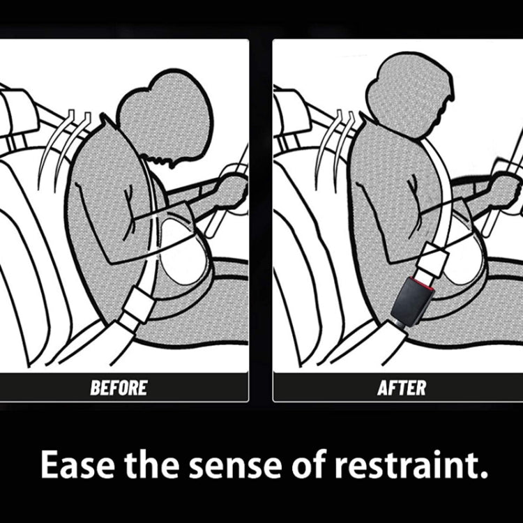 2 PCS Child And Pregnant Woman Car Seat Belt Extender, Length:26cm(Beige) by buy2fix