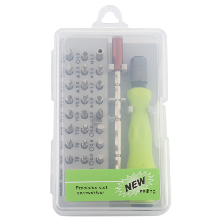 32-in-1 CRV Steel Mobile Phone Disassembly Repair Tool Multi-function Combination Screwdriver Set(Gray Green) - Screwdriver Set by buy2fix | Online Shopping UK | buy2fix