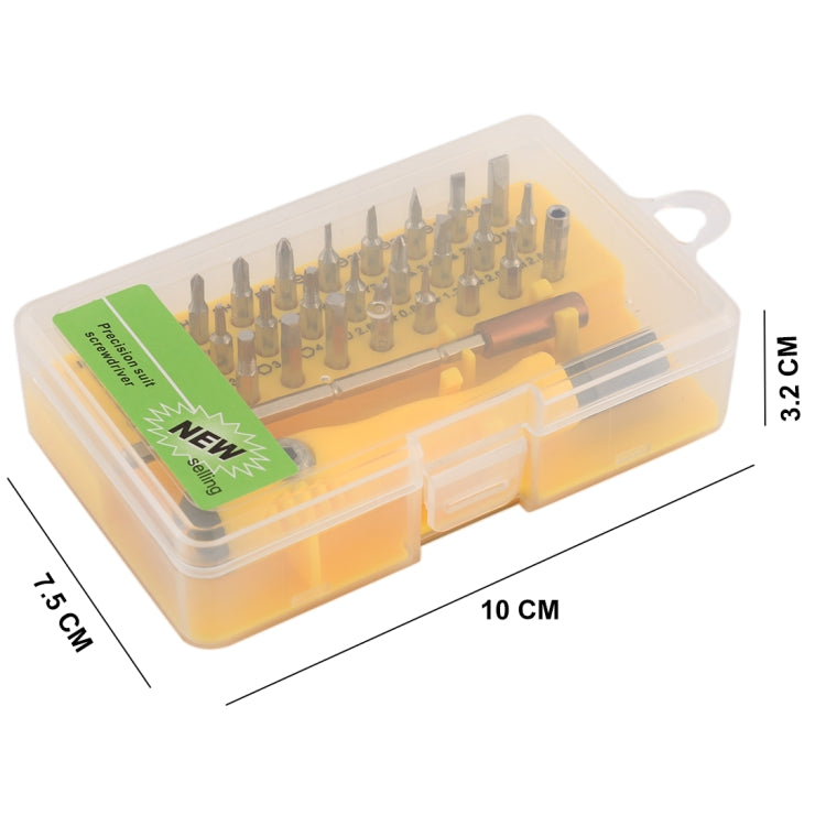 32-in-1 CRV Steel Mobile Phone Disassembly Repair Tool Multi-function Combination Screwdriver Set(Gray Green) - Screwdriver Set by buy2fix | Online Shopping UK | buy2fix