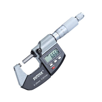 Digital Display Outer Diameter Micrometer 0.001mm High Precision Electronic Spiral Micrometer Thickness Gauge, Model:25-50mm - Coating Thickness Gauge by buy2fix | Online Shopping UK | buy2fix