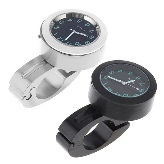 Motorcycle Bike Modified Handlebar Clock Watch(Black) - Others by buy2fix | Online Shopping UK | buy2fix