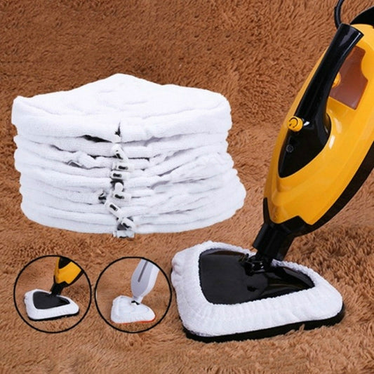 Microfibre Triangle Cloth Cleaning Pad for H20, X5, S302, S001 Steam Floor Mop Steamer Cleaner - Sponges, Cloths & Brushes by buy2fix | Online Shopping UK | buy2fix