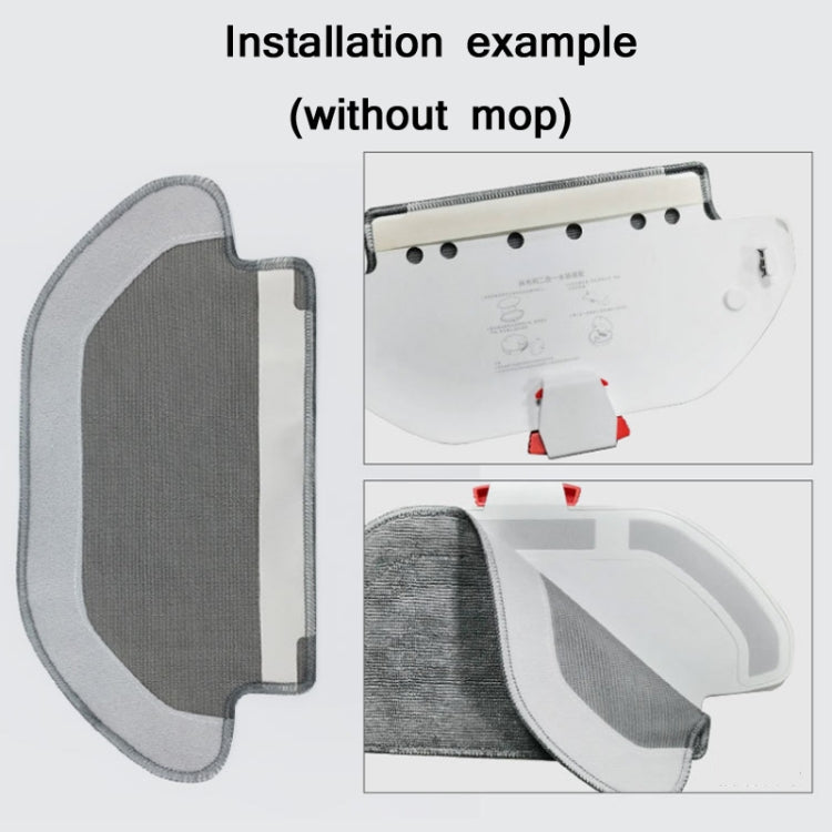 Sweep And Mop Machine Mop Stand For Mijia STYJ02YM / MVVC01-JG(White) - For Xiaomi Accessories by buy2fix | Online Shopping UK | buy2fix