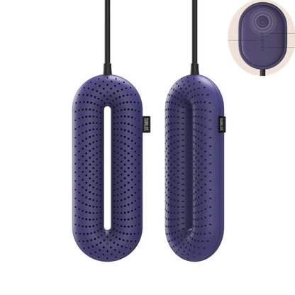 SOTHING 220V Shoe Dryers Deodorization Sterilization Quick Drying Dryer Winter Shoes Heater, CN Plug, Style:Wired Control Timer(Blue) - Dryers & Accessories by buy2fix | Online Shopping UK | buy2fix
