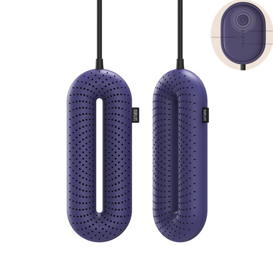 SOTHING 220V Shoe Dryers Deodorization Sterilization Quick Drying Dryer Winter Shoes Heater, CN Plug, Style:Wired Control Timer(Blue) - Dryers & Accessories by buy2fix | Online Shopping UK | buy2fix