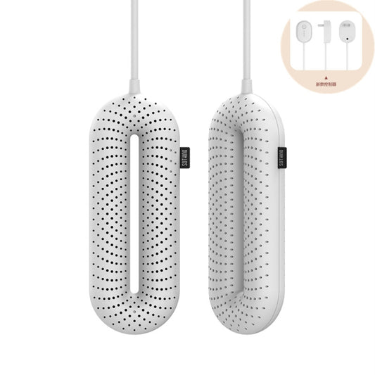 SOTHING 220V Shoe Dryers Deodorization Sterilization Quick Drying Dryer Winter Shoes Heater, CN Plug, Style:Wired Control Timer(White) - Dryers & Accessories by buy2fix | Online Shopping UK | buy2fix