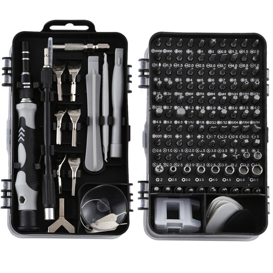 135 in 1 DIY Mobile Phone Disassembly Tool Clock Repair Multi-function Tool Screwdriver Set(Black Gray) - Screwdriver Set by buy2fix | Online Shopping UK | buy2fix