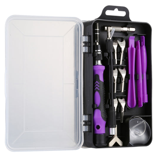 135 in 1 DIY Mobile Phone Disassembly Tool Clock Repair Multi-function Tool Screwdriver Set(Black Purple) - Screwdriver Set by buy2fix | Online Shopping UK | buy2fix
