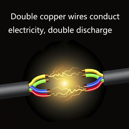 2 PCS P183 Car Anti-Static Elimination Release Device Grounding Strip Car Off-Road Exhaust Pipe Anti-Static Belt, Style: Sedan(Black) by buy2fix