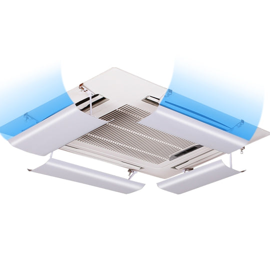 Bouclier déflecteur de vent pour climatisation centrale, pièce unique de 40cm, panneau Anti-soufflage Direct pour climatisation