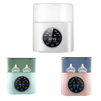 NUBITE N20 2 In 1 Double Bottle Warmer Sterilization Machine, Plug Type:US Plug(White) - Baby Care by buy2fix | Online Shopping UK | buy2fix