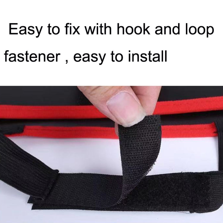 Car Seat Hanging Storage Bag, Style:Without Pocket(Black) by buy2fix