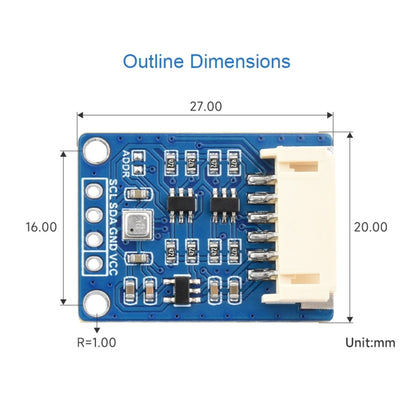 Waveshare BME680  Environmental Sensor Supports Temperature / Humidity / Barometric Pressure / Gas Detection - Sensor Module by Waveshare | Online Shopping UK | buy2fix