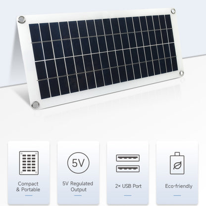 Waveshare 18V 10W Semi-flexible Polycrystalline Silicon Solar Panel by Waveshare