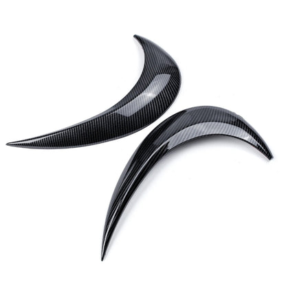 Headlight Eyebrow Modified Car Sticker For Volkswagen Beetle 2012-2018(Carbon Fiber Pattern) by buy2fix