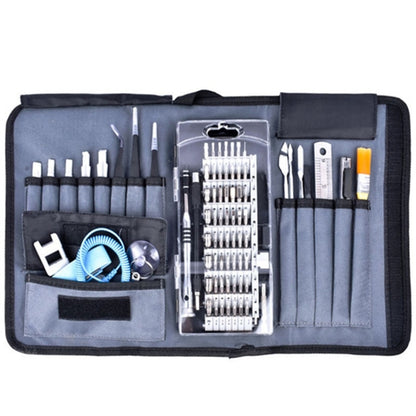 Portable Cloth Bag Mobile Phone Disassembly Maintenance Tool Multi-function Combination Tool Screwdriver Set(Black) - Screwdriver Set by buy2fix | Online Shopping UK | buy2fix