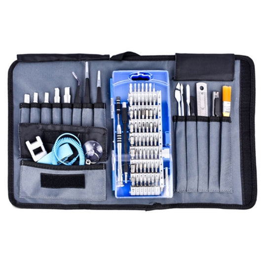 Portable Cloth Bag Mobile Phone Disassembly Maintenance Tool Multi-function Combination Tool Screwdriver Set(Blue) - Screwdriver Set by buy2fix | Online Shopping UK | buy2fix