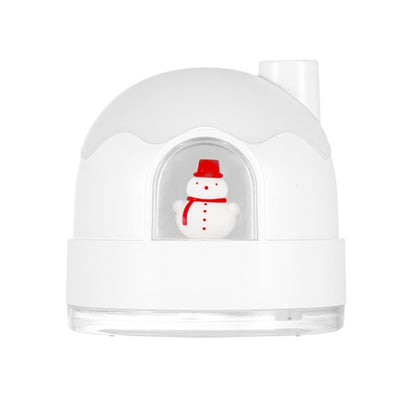 ZAY-H006 Charge Snowman Humidifier Night Light USB Mute Cute Desktop Air Mini Atomizer Air Humidifier(White) - Air Purifiers & Accessories by buy2fix | Online Shopping UK | buy2fix