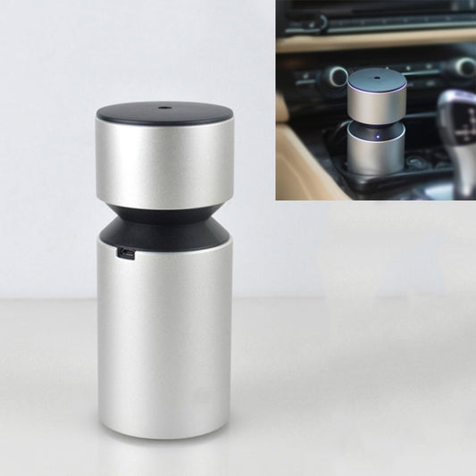 Car Essential Oil Diffuser Hardware Aromatherapy Machine Cold Fragrance Instrument(Silver) - Air Purifiers & Accessories by buy2fix | Online Shopping UK | buy2fix