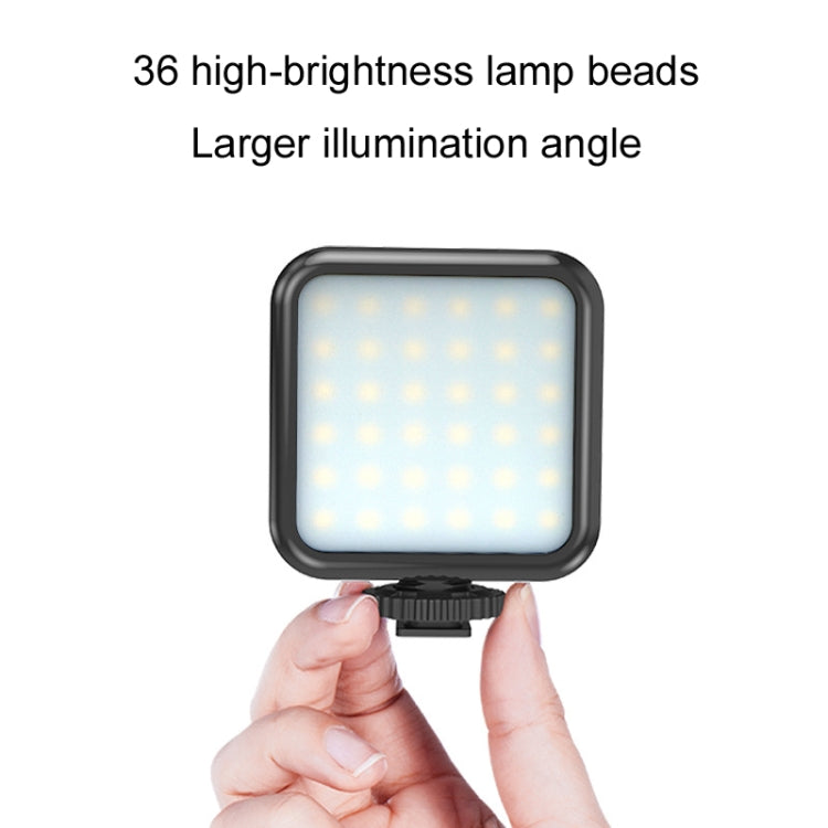KIT-01LM 3 in 1 Video Shooting LED Light Portable Tripod Live Microphone, Specification:Battery Models - Selfie Sticks by buy2fix | Online Shopping UK | buy2fix