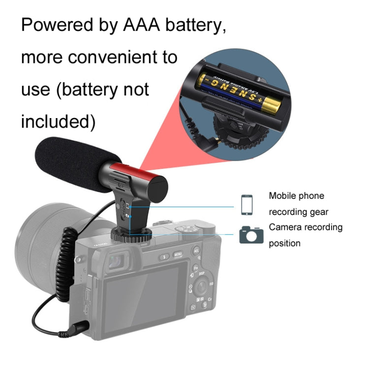 KIT-01LM 3 in 1 Video Shooting LED Light Portable Tripod Live Microphone, Specification:Battery Models - Selfie Sticks by buy2fix | Online Shopping UK | buy2fix