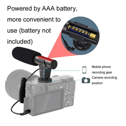 KIT-01LM 3 in 1 Video Shooting LED Light Portable Tripod Live Microphone, Specification:Battery Models - Selfie Sticks by buy2fix | Online Shopping UK | buy2fix