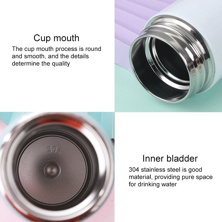 Smart Temperature Display 304 Stainless Steel Vacuum Flask Creative Business Cup For Male And Female Students, Style:High-quality(Gold) - Vacuum Thermoses & Cups by buy2fix | Online Shopping UK | buy2fix