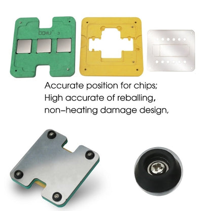 BaKu 3D BGA CPU Tin Planting Mesh Motherboard Repair Tin Planting Table For IPhone A11 - Repair Platform by buy2fix | Online Shopping UK | buy2fix