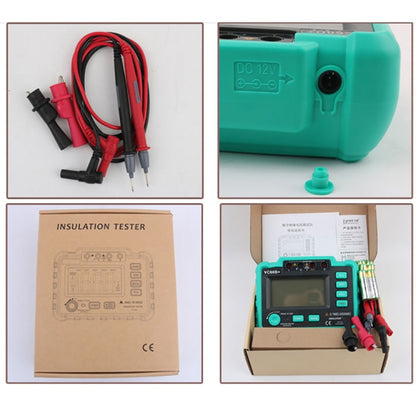 VC60B+ Digital Multimeter Measuring Instrument Digital Insulation Resistance Tester - Digital Multimeter by buy2fix | Online Shopping UK | buy2fix