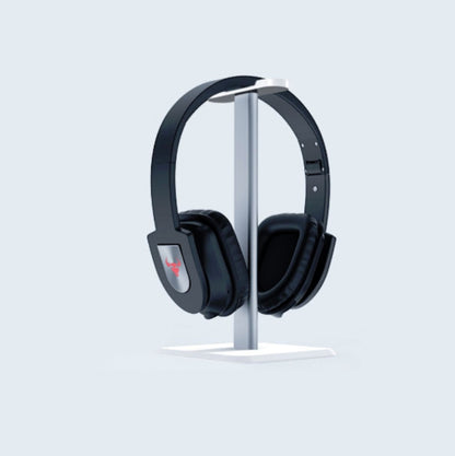 Headphone Holder Internet Cafe Headset Display Stand( White) by buy2fix