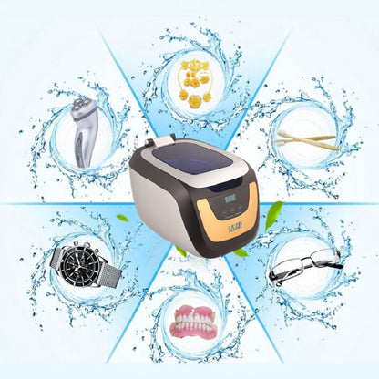 Jie Kang CE-5700A Ultrasonic Cleaner Household Jewelry Denture Glasses Cleaner(EU Plug) - Ultrasonic Cleaner by Jie Kang | Online Shopping UK | buy2fix