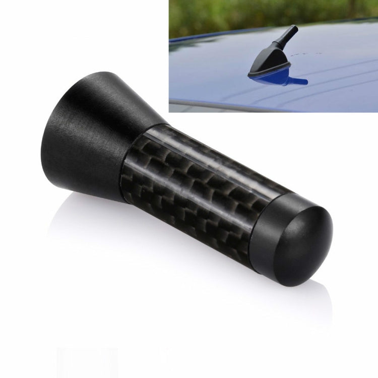 3.5cm Modified Metal Antenna Carbon Fiber Car Antenna Car Decorative Antenna - Aerials by buy2fix | Online Shopping UK | buy2fix