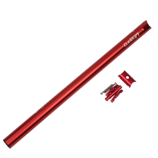 Litepro 412 Folding Bicycle Seatpost 33.9mm LP Plum Blossom Seat Tube, Colour: Red - Bicycle Seat Posts by Litepro | Online Shopping UK | buy2fix