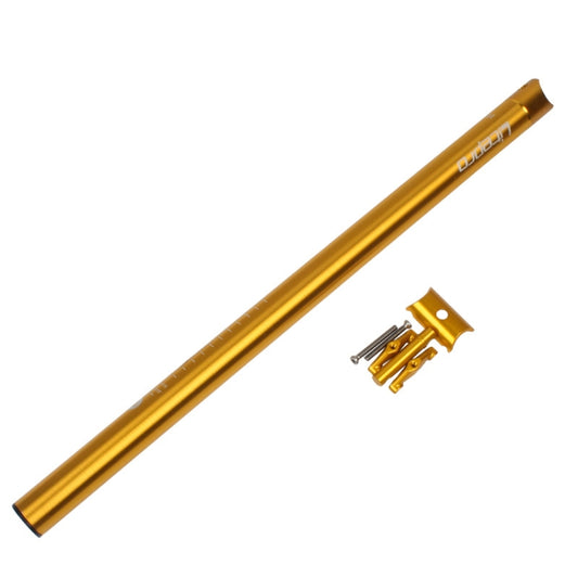 Litepro 412 Folding Bicycle Seatpost 33.9mm LP Plum Blossom Seat Tube, Colour: Golden - Bicycle Seat Posts by Litepro | Online Shopping UK | buy2fix
