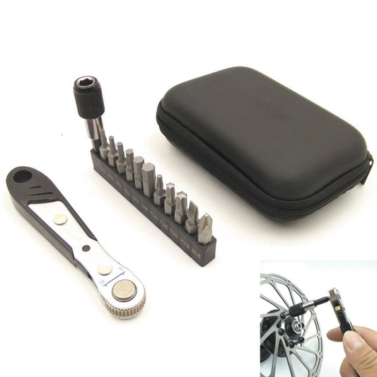 Mountain Bike 36-tooth  Mini Ratchet Wrench Set Combination Repair Tool - Maintenance tools by buy2fix | Online Shopping UK | buy2fix