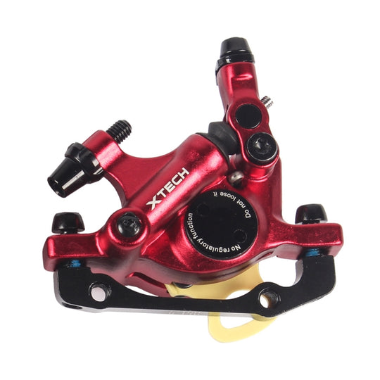 ZOOM HB100 Étrier de frein hydraulique pour vélo de montagne Câble de vélo pliant Tirez l'étrier de frein à disque hydraulique, style : avant (rouge)