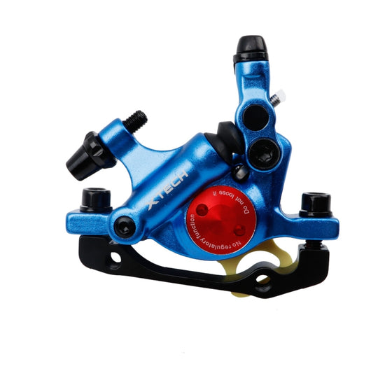 ZOOM HB100 Étrier de frein hydraulique pour vélo de montagne Câble de vélo pliant Tirez l'étrier de frein à disque hydraulique, style : avant (bleu)