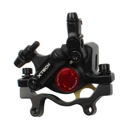 ZOOM HB100 Étrier de frein hydraulique pour vélo de montagne Câble de vélo pliant Tirez l'étrier de frein à disque hydraulique, style: arrière (noir)