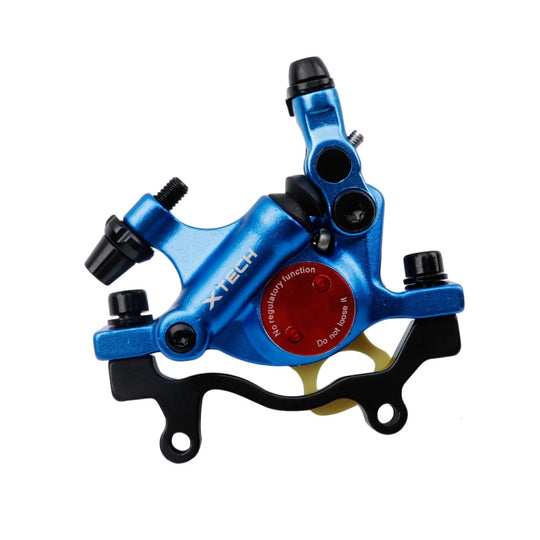 ZOOM HB100 Étrier de frein hydraulique pour vélo de montagne Câble de vélo pliant Tirez l'étrier de frein à disque hydraulique, style : arrière (bleu)