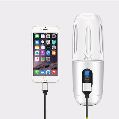 Mingdian Portable USB Rechargeable Juicer Mini Juice Cup(White) - Electric juicers by buy2fix | Online Shopping UK | buy2fix
