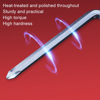 10pcs Screwdriver Hexagonal Wrench Scooter Repair Tools Cross Bit, Specification:6mm, Material:45 Steel - Accessories & Parts by buy2fix | Online Shopping UK | buy2fix
