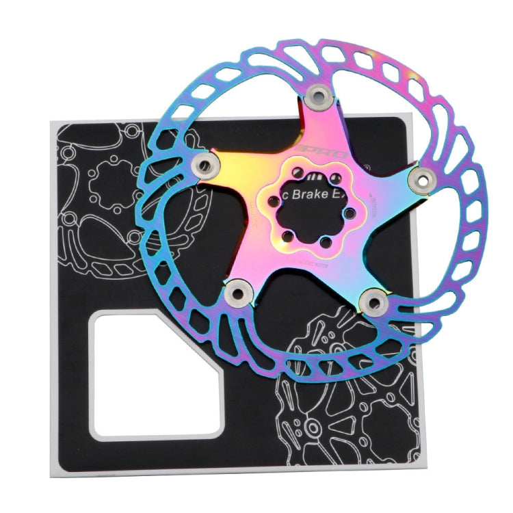 IIIPRO Floating Disc Road Mountain Bike Six Nail Disc Brake Disc, Size:140mm(Colorful) - Others by IIIPRO | Online Shopping UK | buy2fix