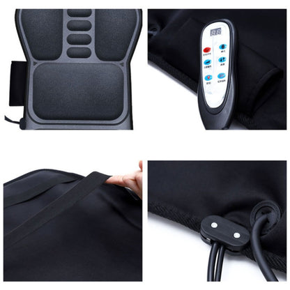 YJ-308 Car Massager Cervical Spine Neck Waist Car Home Heating Whole Body Multifunctional Massage Mat, Specification: Classic Version by buy2fix