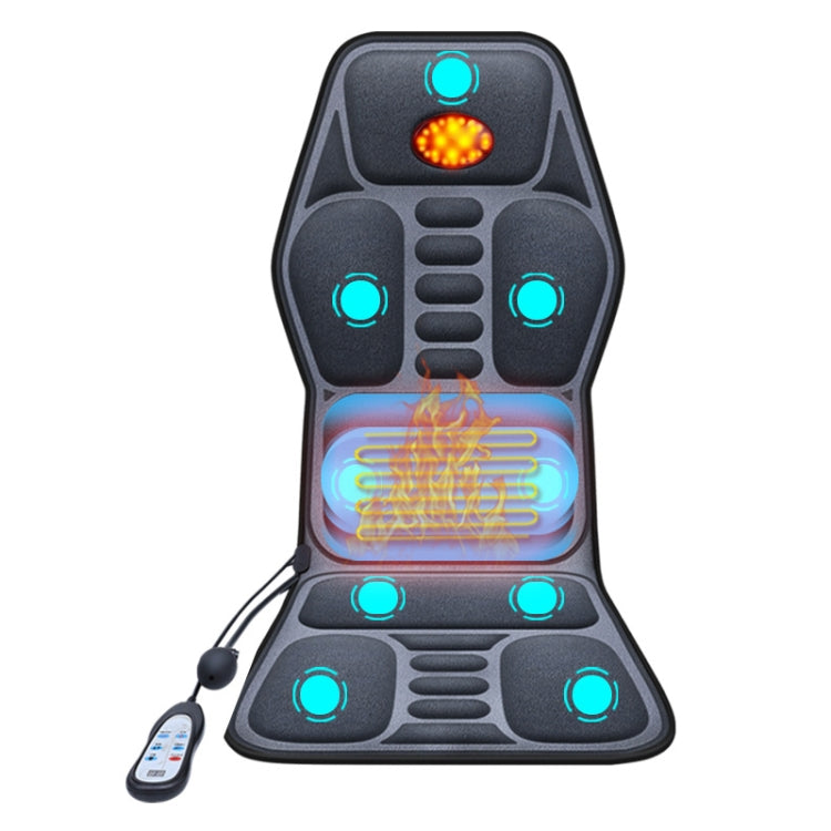YJ-308 Car Massager Cervical Spine Neck Waist Car Home Heating Whole Body Multifunctional Massage Mat, Specification: Premium Edition by buy2fix