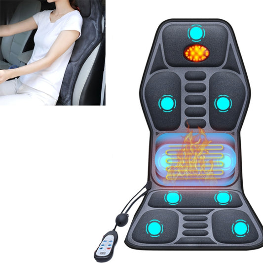 YJ-308 Car Massager Cervical Spine Neck Waist Car Home Heating Whole Body Multifunctional Massage Mat, Specification: Premium Version (24V for Trucks) by buy2fix