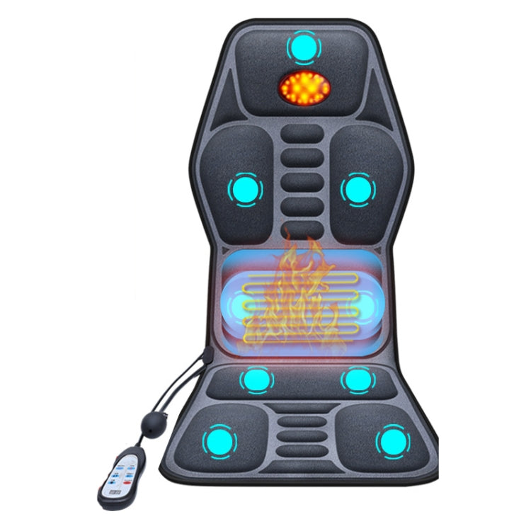 YJ-308 Car Massager Cervical Spine Neck Waist Car Home Heating Whole Body Multifunctional Massage Mat, Specification: Premium Version (24V for Trucks) by buy2fix