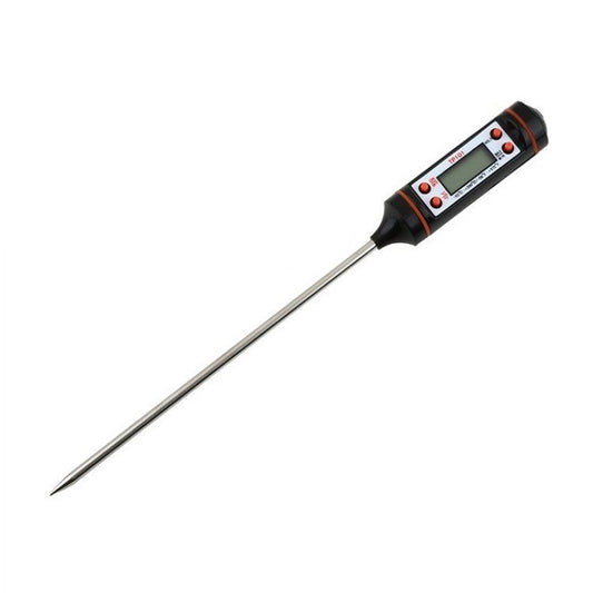 3 PCS Food Pen Type Thermometer Probe Type Electronic Digital Display Thermometer Liquid Barbecue Baking Oil Thermometer(Black) - Cooking Thermometers by buy2fix | Online Shopping UK | buy2fix