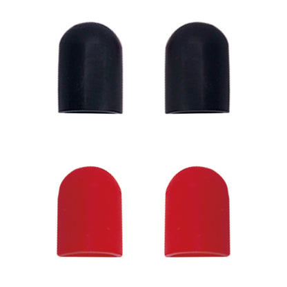 6 PCS For Xiaomi Mijia M365 Electric Scooter Accessories Tripod Foot Support Silicone Cover(Red) - Accessories & Parts by buy2fix | Online Shopping UK | buy2fix
