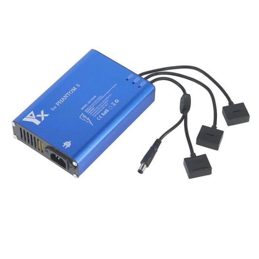 4 in 1 Parallel Power Hub Intelligent Battery Controller Charger for DJI Phantom 3 Standard SE FPV Drone, Plug Type:EU Plug -  by buy2fix | Online Shopping UK | buy2fix